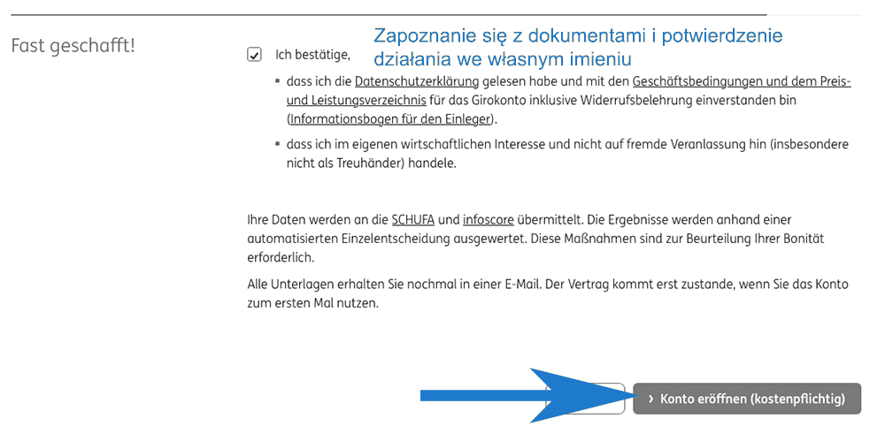 Jak otworzyć przez internet konto ING w NIemczech