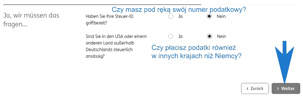 Konto ING DiBa w Niemczech